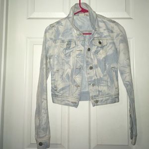 White washed Mudd Denim Jacket